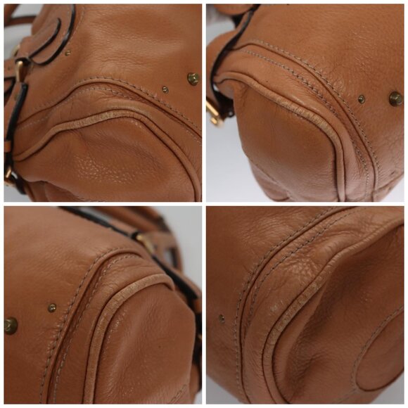 Chloe Paddington Hand Bag Leather Brown Auth - Picture 16 of 16